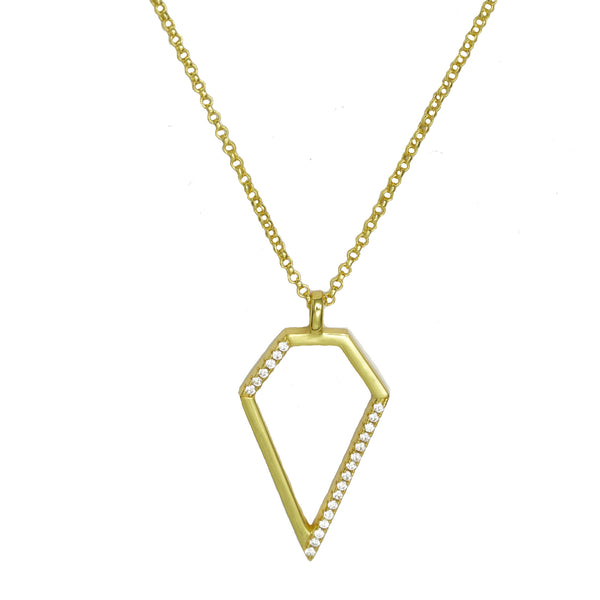 Diamond Pendant | Gold