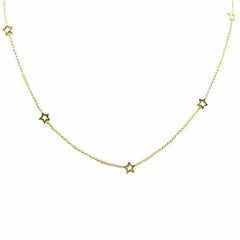 Mini Star Necklace | Gold