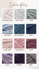 Chunky Knit Blanket - Medium
