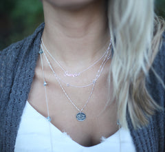 Mini Star Necklace | Silver
