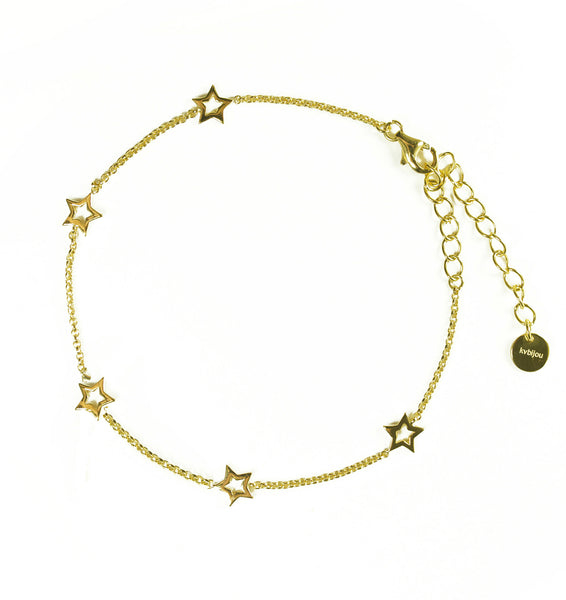 Mini Star Bracelet | Gold